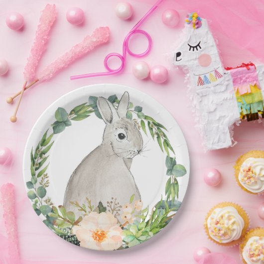 Ostern, Ostergeschirr, Osterdekor Pappteller (Party)