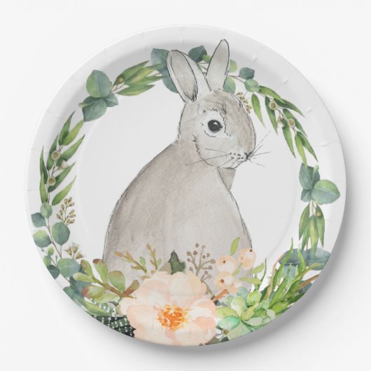 Ostern, Ostergeschirr, Osterdekor  Pappteller (Vorderseite)