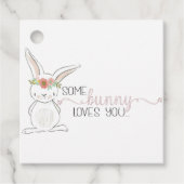 Ostern, Osterhase, Ostern Geschenkanhänger (Vorderseite)