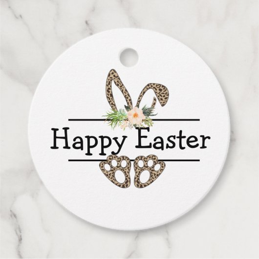 Ostern, Osterhase, Ostern Geschenkanhänger (Vorderseite)