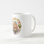 Ostern Ostern Eierkuchen Korb Mandala Art Ei Jagd Kaffeetasse (VorderseiteRechts)