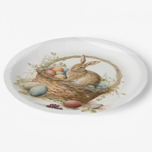 Ostern Pappteller (Schrägansicht)