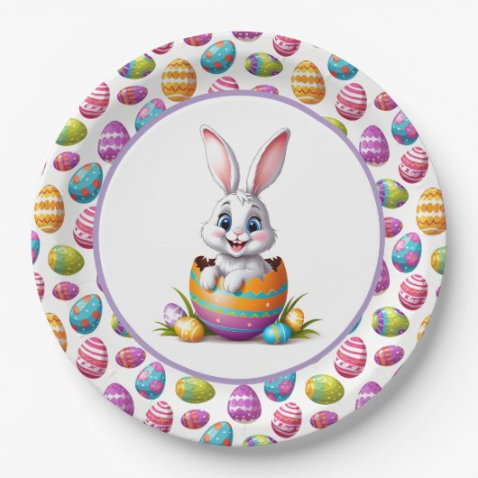 Ostern Pappteller (Vorderseite)