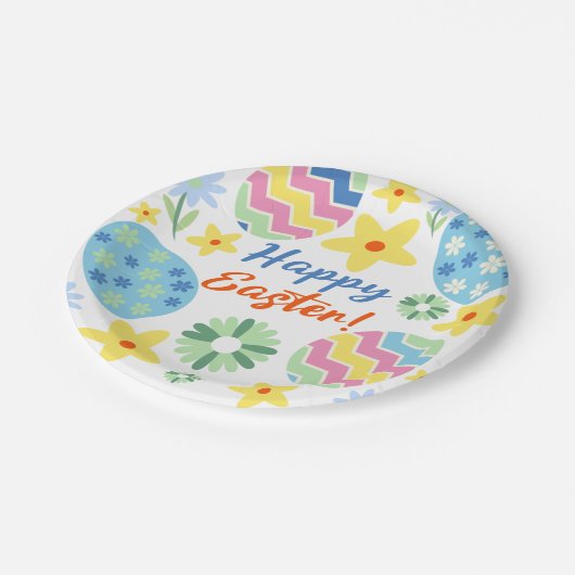 Ostern Pappteller (Schrägansicht)