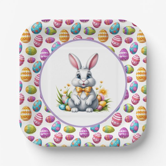 Ostern Pappteller (Vorderseite)