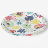 Ostern Pappteller (Schrägansicht)