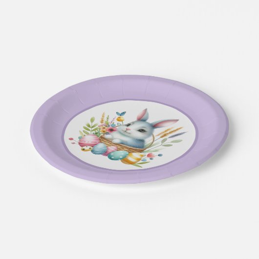 Ostern Pappteller (Schrägansicht)