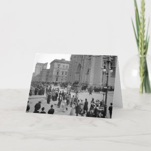 Ostern-Parade Feiertagskarte