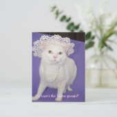 Ostern-Parade Feiertagspostkarte (Stehend Vorderseite)