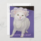 Ostern-Parade Feiertagspostkarte (Vorne/Hinten)