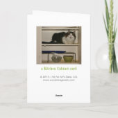 Ostern-Pfingstrosenkarte Feiertagskarte (Rückseite)