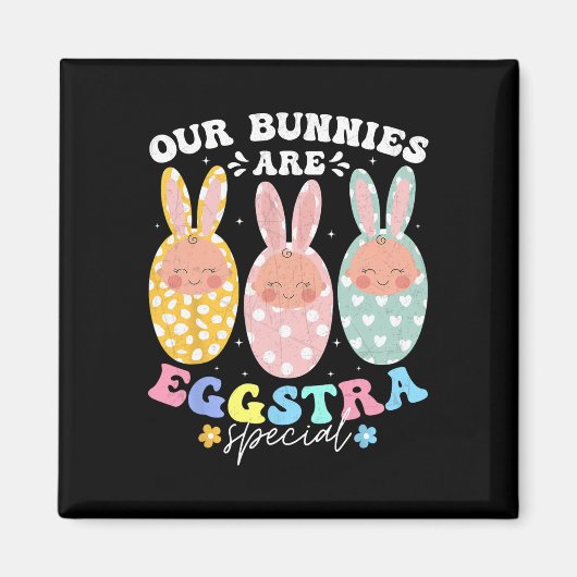 Ostern Pflege Süß Ba Magnet (Vorne)
