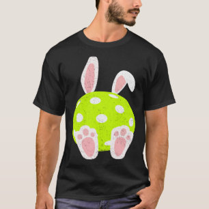 Ostern Pickleball Bunny Ears Ball Niedliche Kaninc T-Shirt