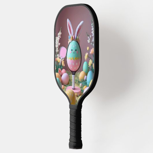 Ostern Pickleball Spaß - Bunny & Egg Paddle Design (Links)