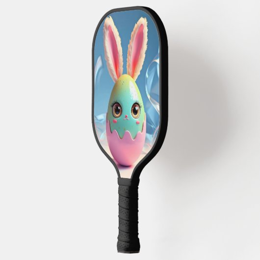 Ostern Pickleball Spaß - Bunny & Egg Paddle Design (Links)
