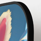 Ostern Pickleball Spaß - Bunny & Egg Paddle Design (Linke Seite)