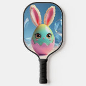 Ostern Pickleball Spaß - Bunny & Egg Paddle Design (Vorderseite)