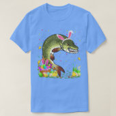 Ostern Pike Fisch Bunny Egg Jagd Pike Ostern T-Shirt (Design vorne)