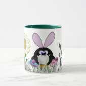 Ostern-Pinguin Tasse (Zentrum)