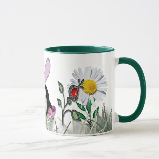 Ostern-Pinguin Tasse (Rechts)