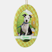 Ostern - Pitbull - Artillerist Keramikornament (Rechts)