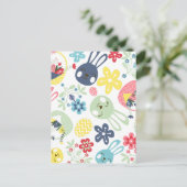 Ostern Postkarte (Stehend Vorderseite)