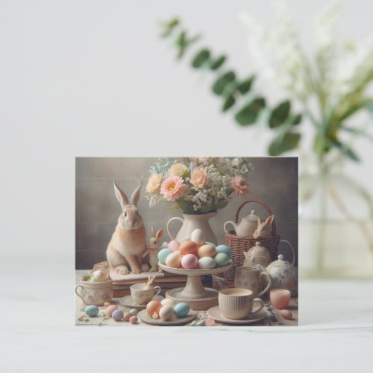 Ostern Postkarte (Stehend Vorderseite)