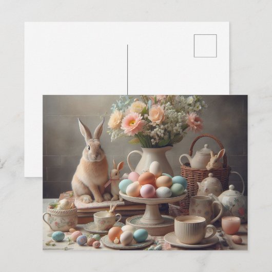 Ostern Postkarte (Vorne/Hinten)