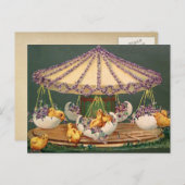 Ostern-Postkarte Feiertagspostkarte (Vorne/Hinten)