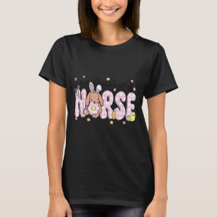 Ostern Postpartale Pflegekraft Groovy NICU Neonata T-Shirt