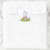Ostern Quadratischer Aufkleber (Tasche)