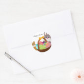 Ostern Runder Aufkleber (Umschlag)