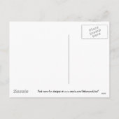 Ostern-Schildkröte Feiertagspostkarte (Rückseite)