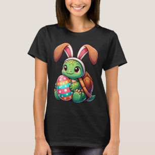 Ostern Schildkröten Liebhaber Haustier Hasen Kanin T-Shirt