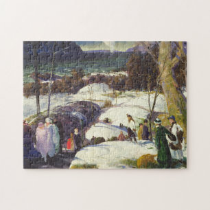 Ostern-Schnee Puzzle