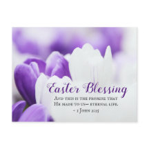Ostern Segen 1John 2:25 Dies ist das Versprechen,