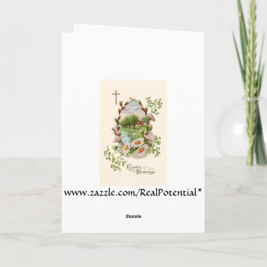 Ostern-Segen KARTE (Rückseite)