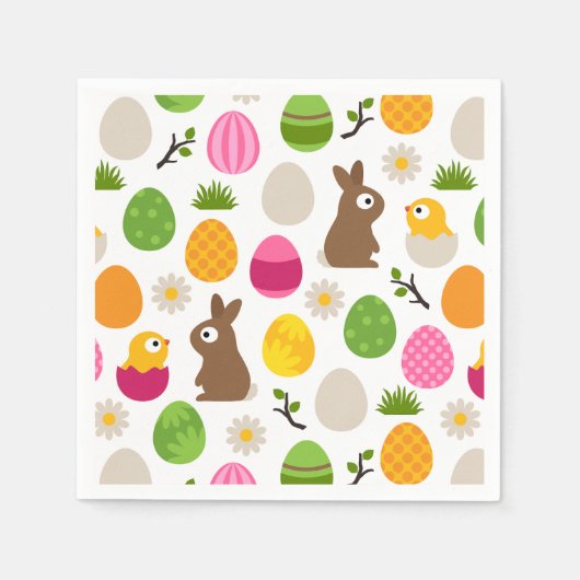 Ostern Serviette (Vorderseite)