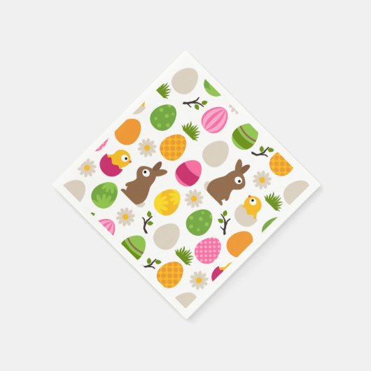 Ostern Serviette (Ecke)