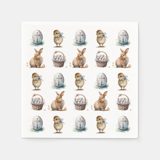 Ostern Serviette (Vorderseite)