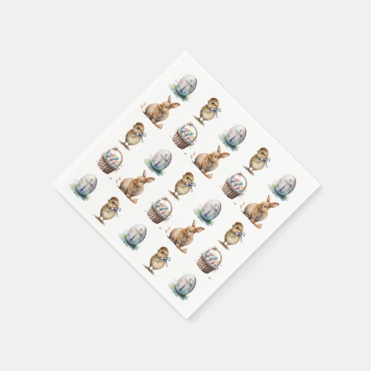 Ostern Serviette (Ecke)