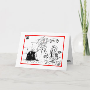 OSTERN: "SIE GLAUBEN BESSER " FEIERTAGSKARTE