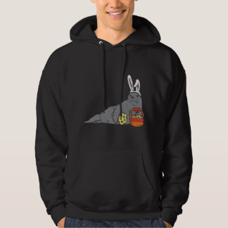 Ostern Siegel Bunny Eggs Basket Niedlich Sea Lion  Hoodie