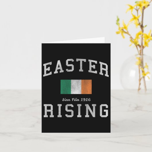 Ostern Sinn Fein 1916 Karte (Gelbe Blume)