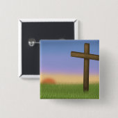 "Ostern-Sonnenaufgang-" Knöpfe Button (Vorne & Hinten)