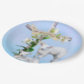 Ostern-Sonnenaufgang-Pappteller Pappteller (Schrägansicht)