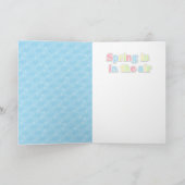 Ostern - Spitz - Dexter Feiertagskarte (Innenseite)