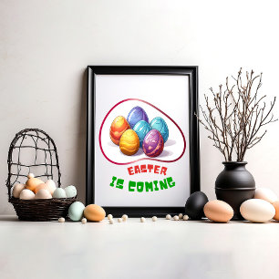 Ostern steht vor der Tür - Liebe Poster
