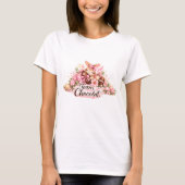 Ostern T-Shirt "Team Schokolade" (Vorderseite)