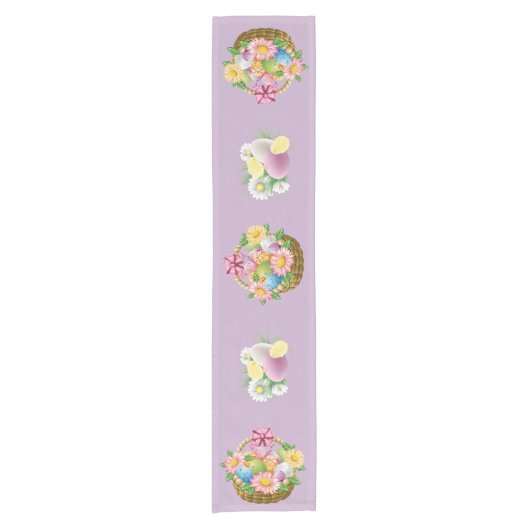 Ostern-Tabellen-Läufer Kurzer Tischläufer (Vorderseite)